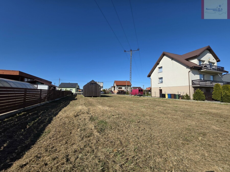 pucki, Puck (gw), Puck (gw), Gnieżdżewo, GNIEŻDŻEWO -Działka 800 m² z domkiem mobilnym | media
